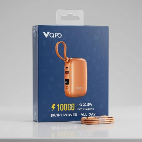 Vaib Powerbank 10000mah Vpb-m10