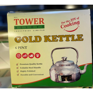 Tower Gold  Kettle 6pt