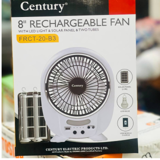 century rechargable 20-b3 with panel and led tube
