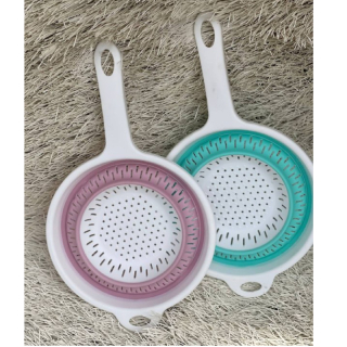 elastic foldable sieve round