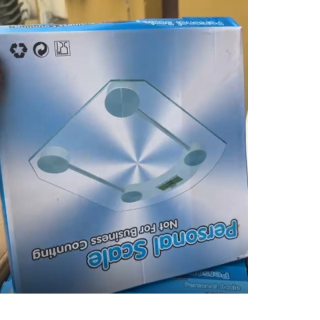 transparent personal scale