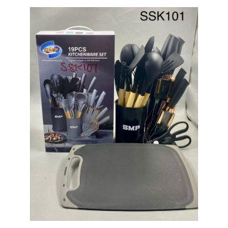 smp ssk 101 19pc silicone with knife