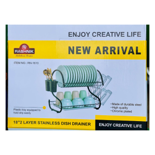 RN 1610 18 inch 2layer dish rack