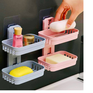 double layer soap box