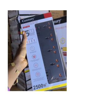 century extension socket with surge CES-1400