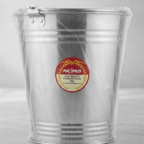 Maximus Stainless bucket 20l Myjj12