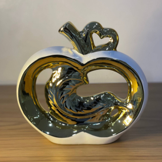 Mini Heart shaped ceramic sculpture