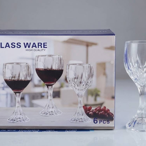 Smp Jy8031 6pcs glass cup