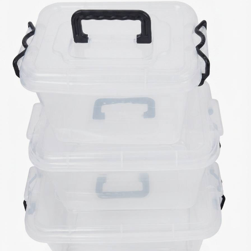 Celplas Transparent home decor set 3