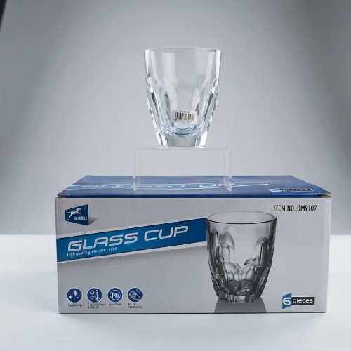 Smp Bm9107 6pcs glass cup