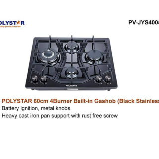 Polystar 60cm 4burner gas PV-JYS4005 colored