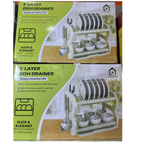 Paradiso 2layers dish drainer slick and elegant VR 16