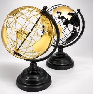 Metal globe