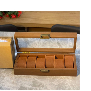 Watch storage box brown carton