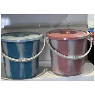 Leeno A16-C2 tie and dye bucket with cover