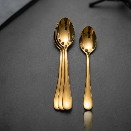 Amaze SX 9009 gold spoon small