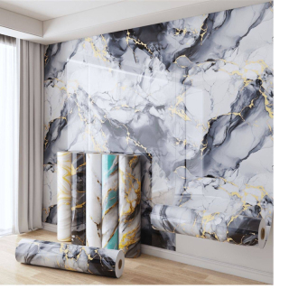 Self adhesive tape wallpaper