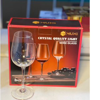 SMP Muxi 3pcs wine glass 290ml X408-3