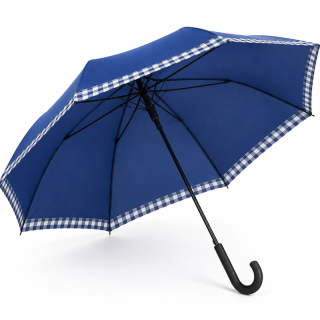 Checkered plain/seed time umbrella