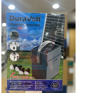 Duravolt Solar rechargeable pack 4 in 1 SRP-1245