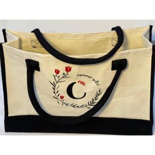 Summer vibe shopping bag