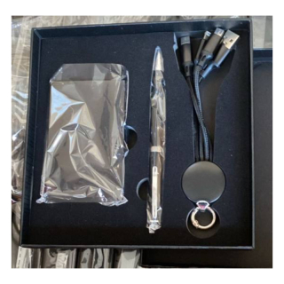3 in 1 giftset with data cable