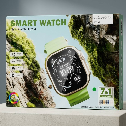 Amaze SX A2 multifunctional smart watch 7+1 watch bands