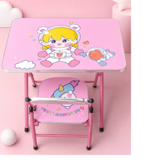 RN-50005 Foldable kids study table and chair