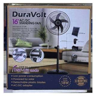 Duravolt 16' standing fan DSF-163 ACDC